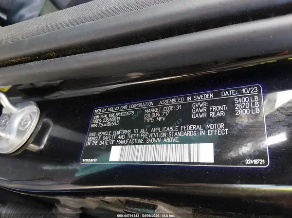 YV4L12RL6R1822678 2024 VOLVO XC60 - Image 8