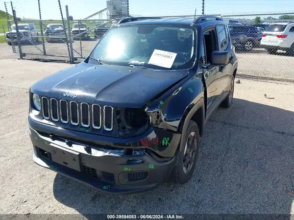 ZACCJBAB3HPF99343 2017 JEEP RENEGADE - Image 2