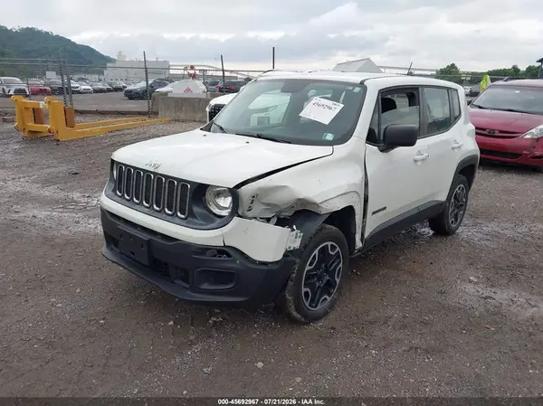 ZACCJBAT6GPC78436 2016 JEEP RENEGADE - Image 2