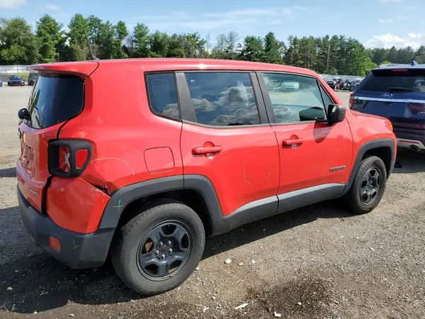 2016 JEEP RENEGADE COPART lot 64829125 auction photo 3