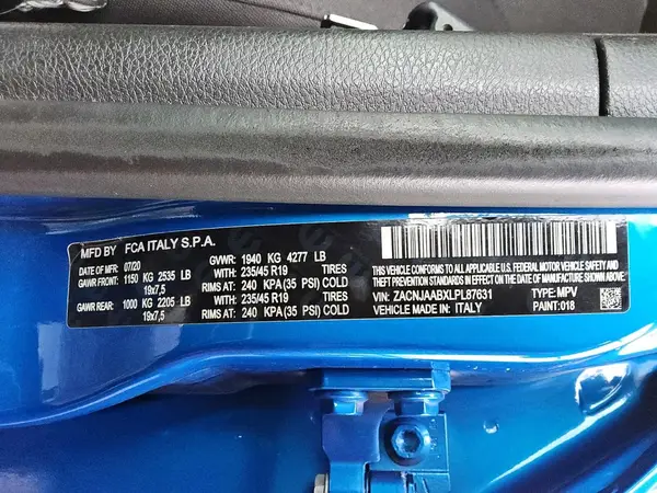 ZACNJAABXLPL87631 2020 JEEP RENEGADE - Image 7