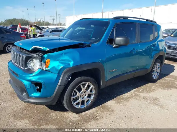 ZACNJDB19NPN79181 2022 JEEP RENEGADE - Image 2