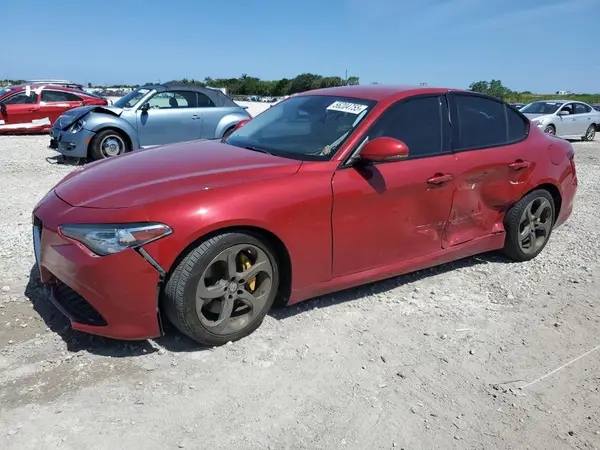 ZARFAECN1J7567599 2018 ALFA ROMEO GIULIA - Image 1