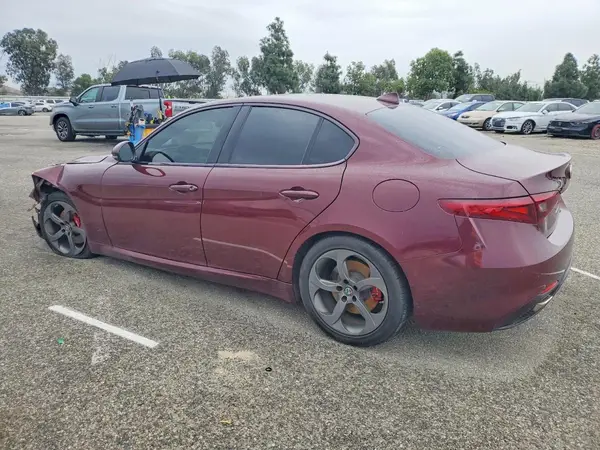ZARFAMAN0K7610053 2019 ALFA ROMEO GIULIA - Image 2