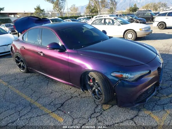 ZARFAMBNXK7603349 2019 ALFA ROMEO GIULIA - Image 1