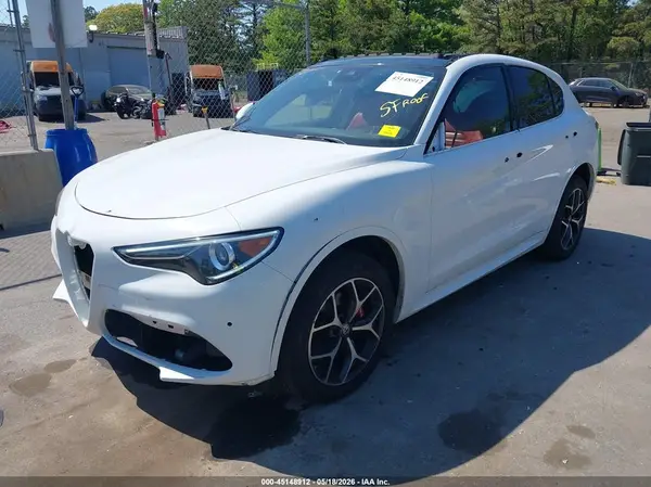 ZASPAKBN1L7C83656 VIN - 2020 ALFA ROMEO STELVIO TI SPORT AWD WHITE