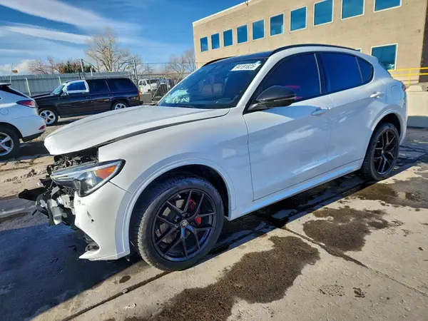 ZASPAKBN8L7C74548 VIN - 2020 ALFA ROMEO STELVIO TI WHITE 2.0L 4